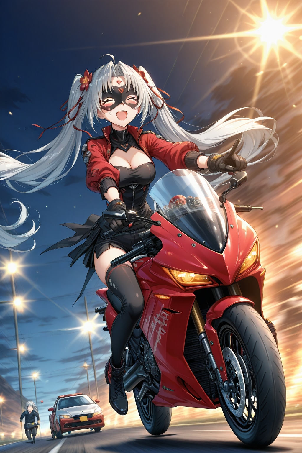 バイク好き彼女