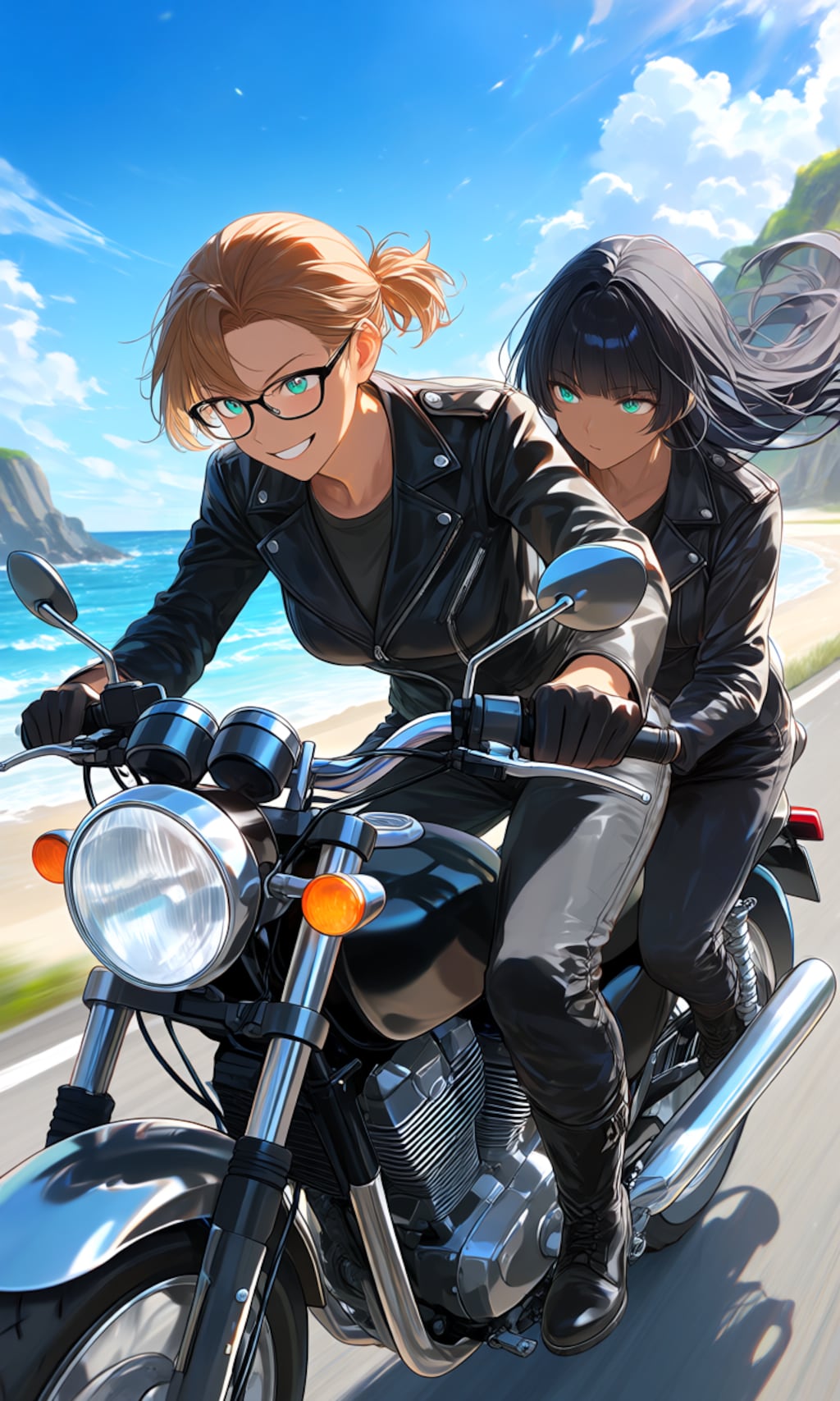 【うちの子親子】エミさん、ひかりちゃん