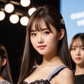 ギンガムチェックのドレスとレースアップブーツ 9枚目