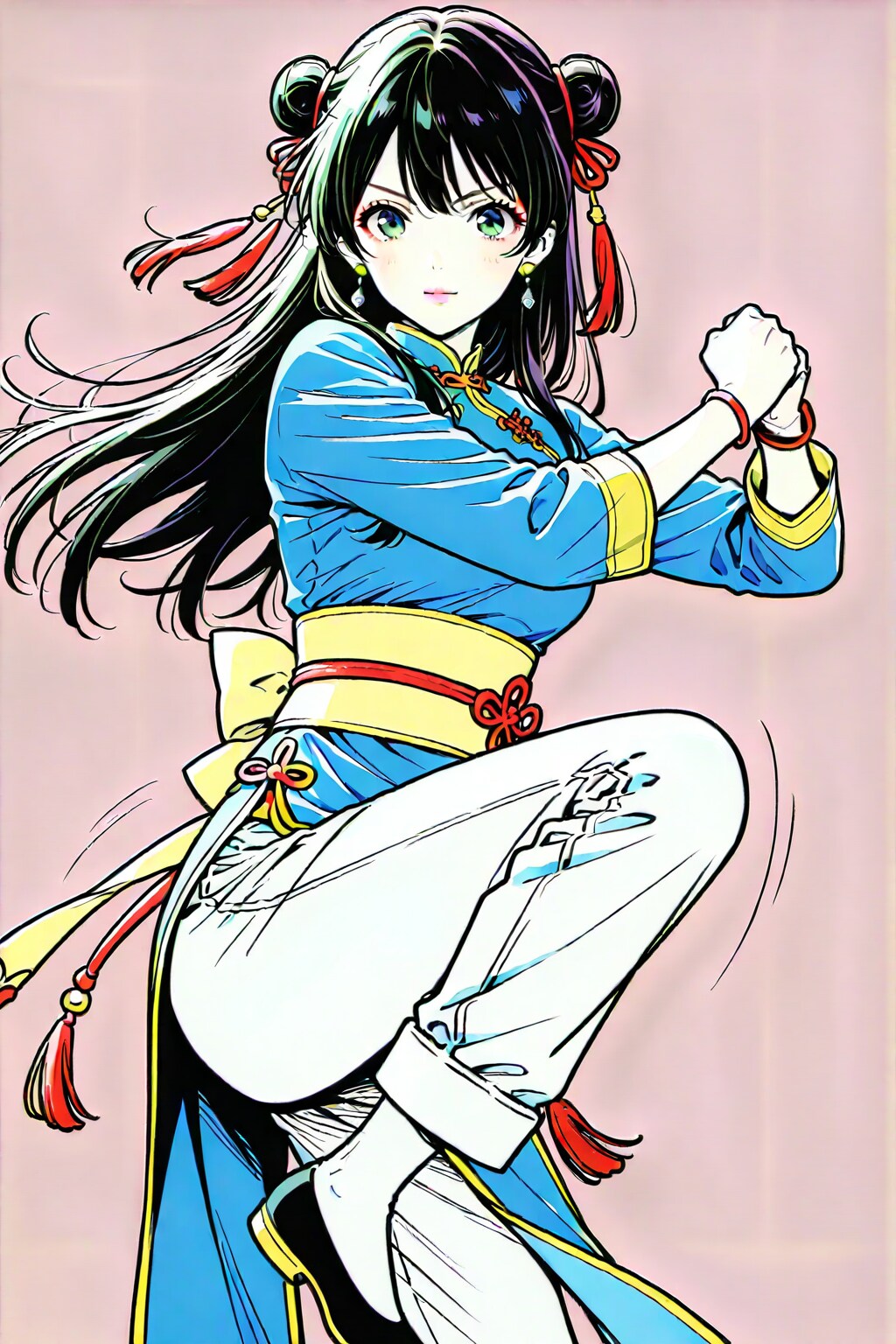 少女　（カンフー）