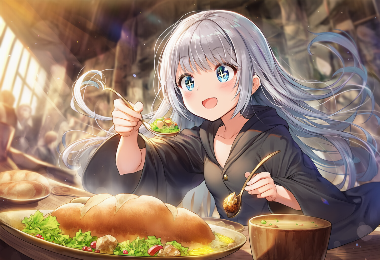 冒険者の朝食（？） | の人気AIイラスト・グラビア
