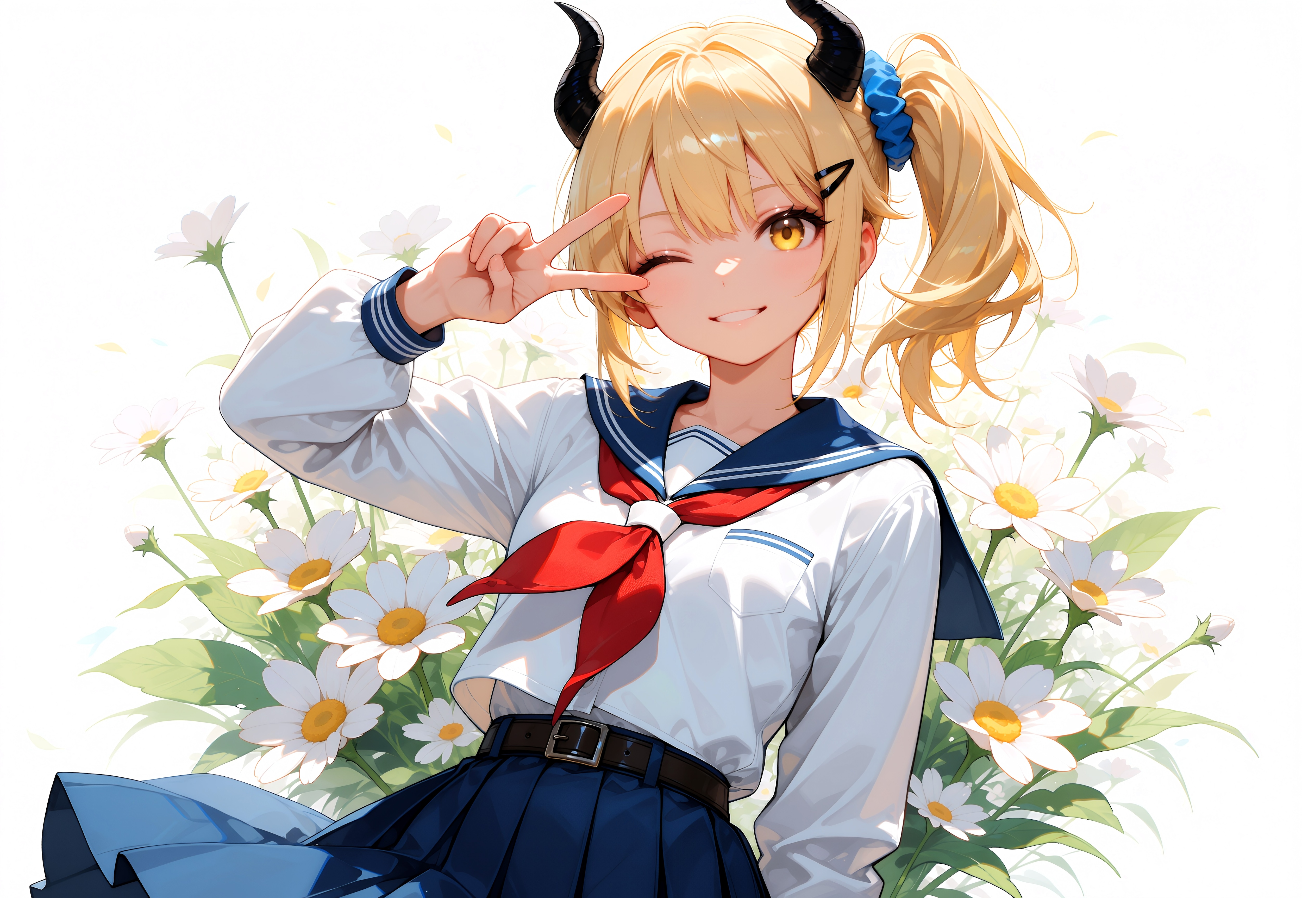 ウインクピース女鬼高生さん | の人気AIイラスト・グラビア