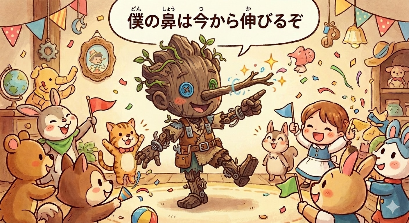 ピノキオのパラドックス | の人気AIイラスト・グラビア