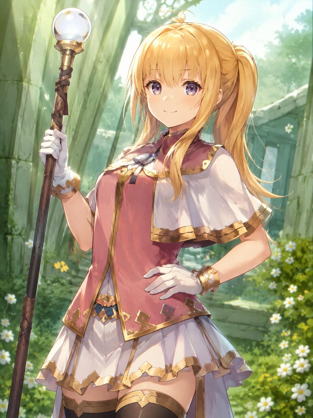 【ChatGPTで生成】クラリーネ【非公式のファンアート】