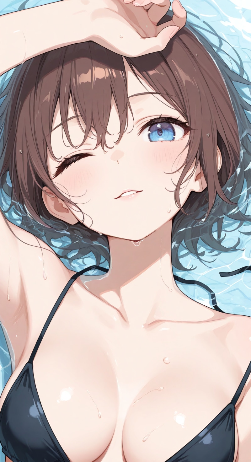 海辺にて