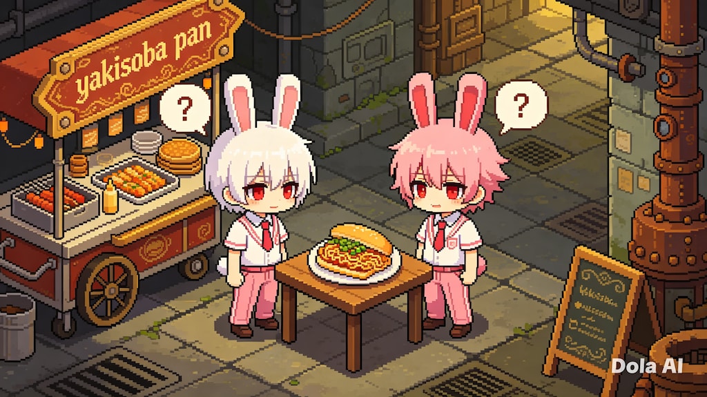 こんな所に焼きそばパン屋があってごめんなさい