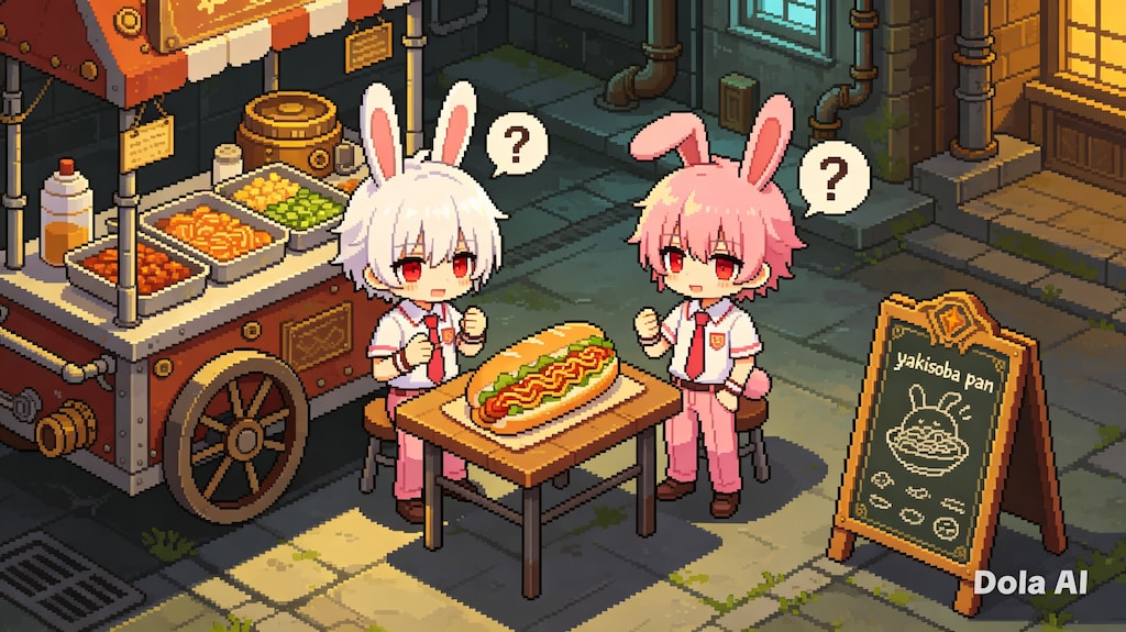 こんな所に焼きそばパン屋があってごめんなさい