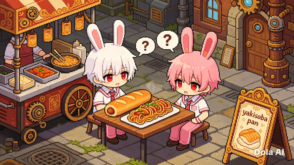 こんな所に焼きそばパン屋があってごめんなさい