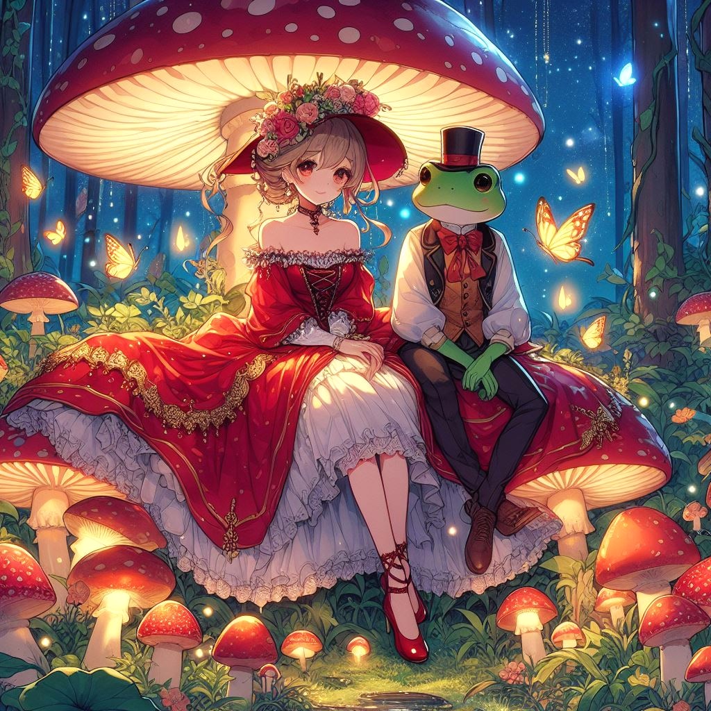 My Dear Friend, かえるくん。