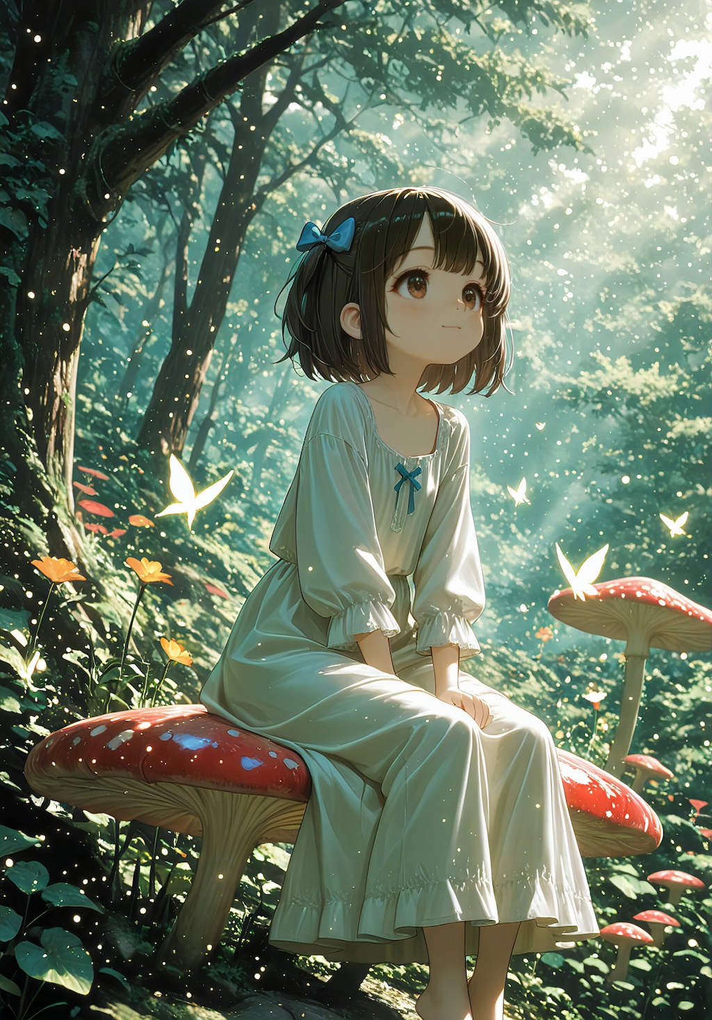 やさしく揺れる、咲良のロンスカ