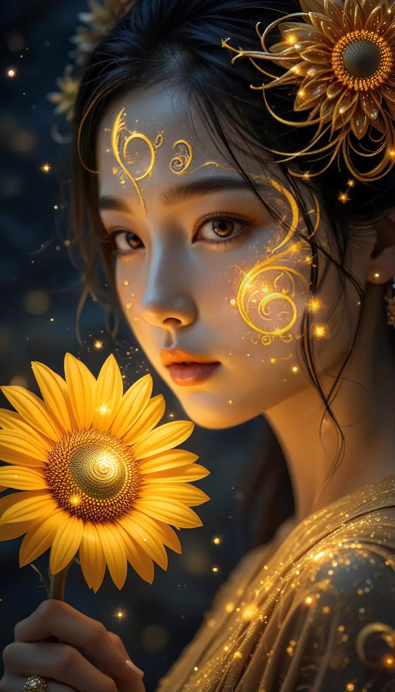 ひまわりと君 | の人気AIイラスト・グラビア