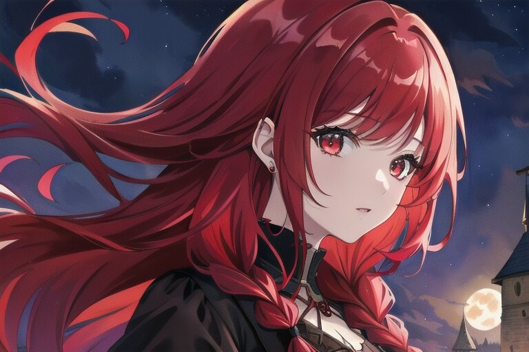 赤髪の娘