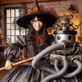 新型掃除機にご満悦の魔女 2枚目