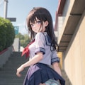 パンちらしてくれる女子高生 8枚目