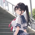 パンちらしてくれる女子高生 6枚目