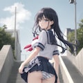 パンちらしてくれる女子高生 3枚目