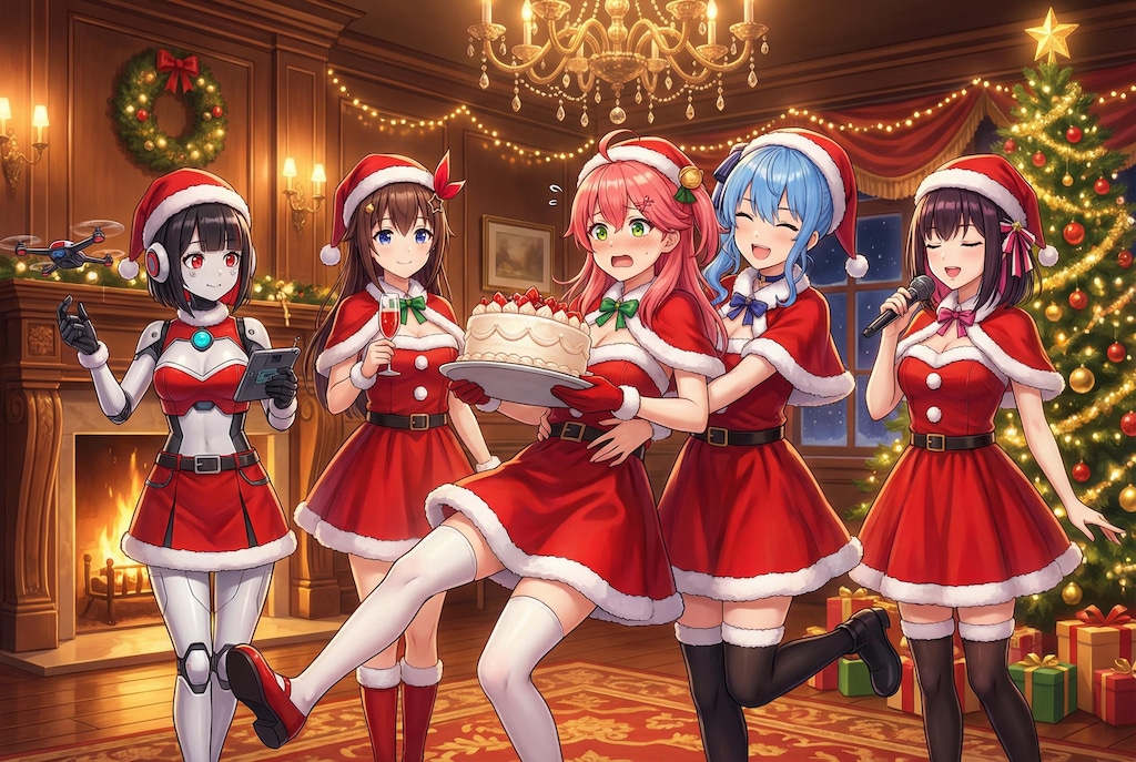 0期生サンタ集合