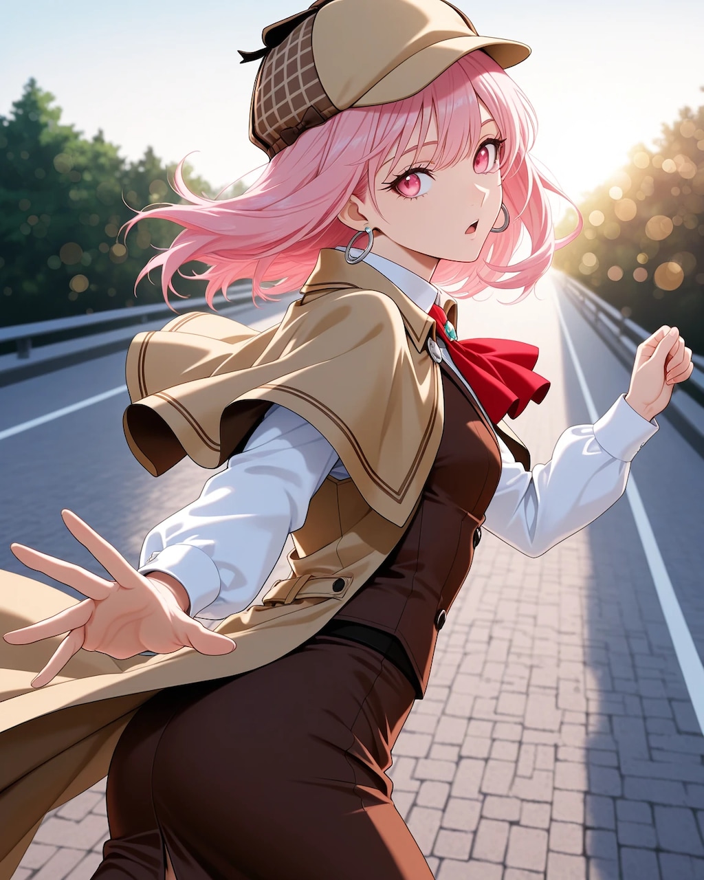 走る探偵さん
