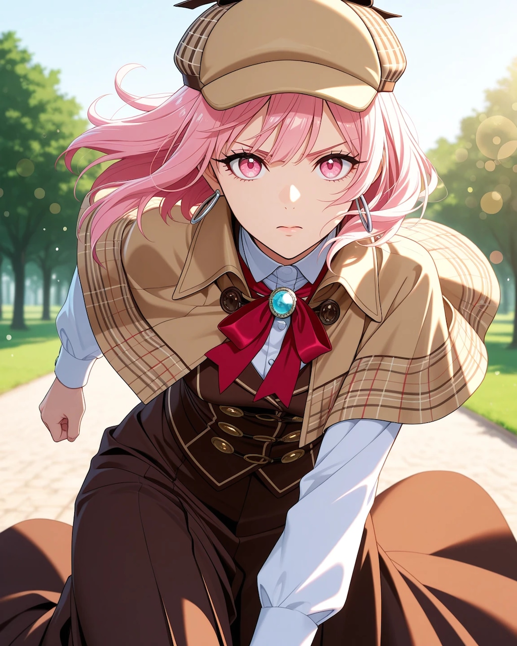 走る探偵さん