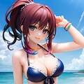 フィギア風、ビキニのお姉さん AOAOKO 3枚目