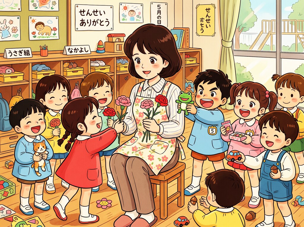 せんせいえ（＾ν＾）