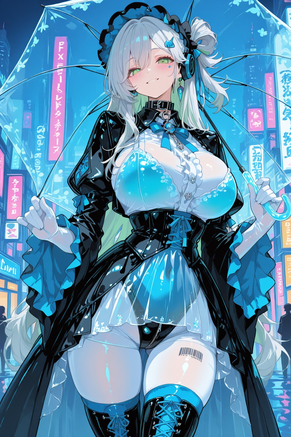 Neon Gothic Maiden