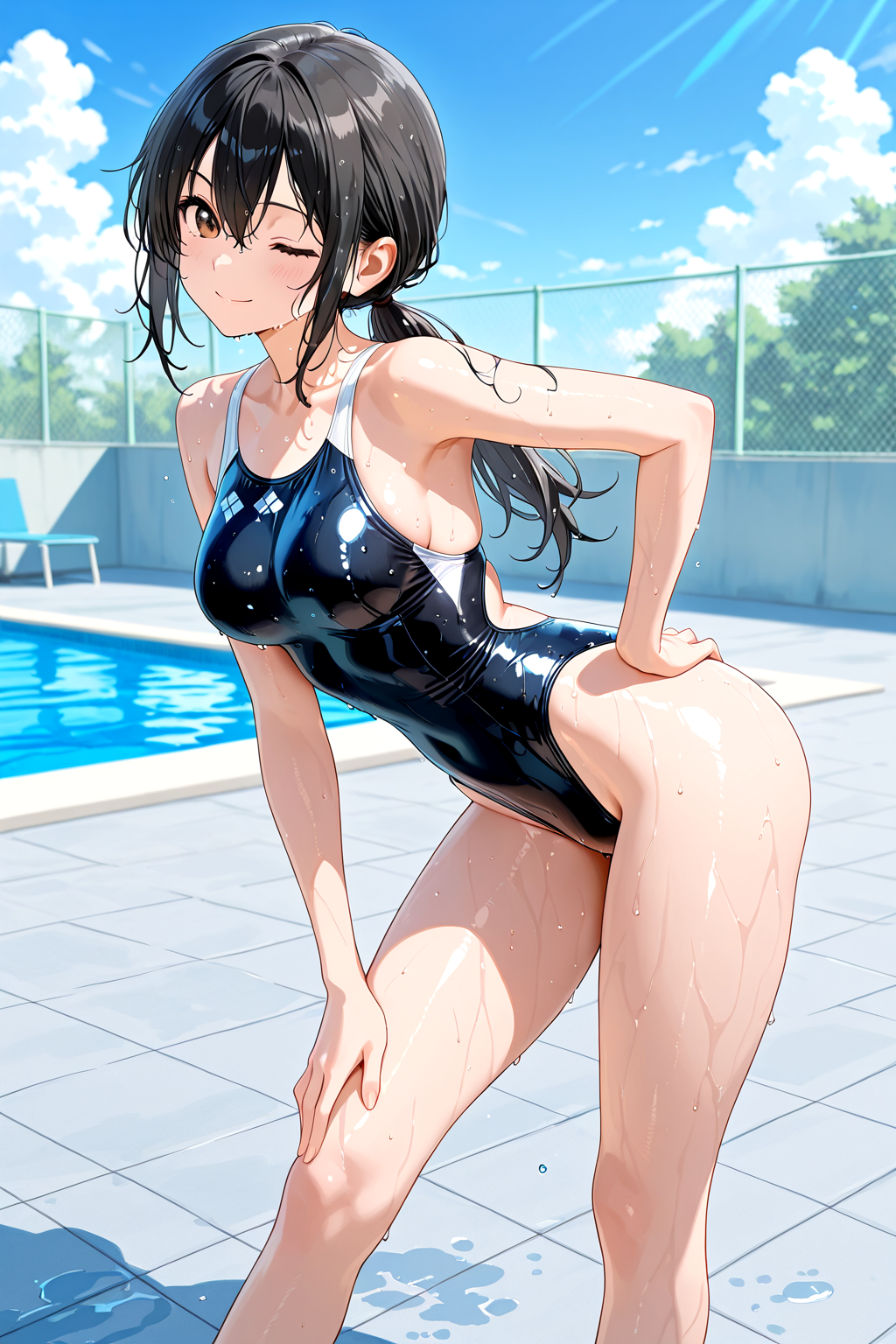 うちの子たちの競泳水着