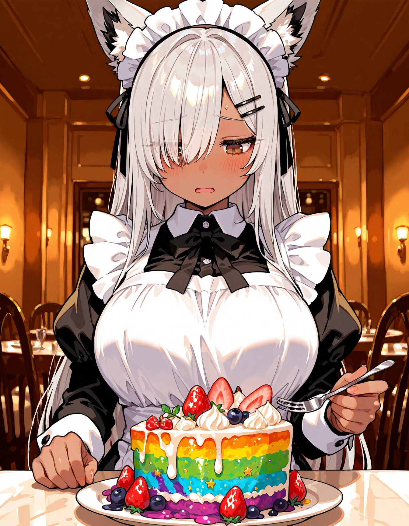 レインボーケーキ