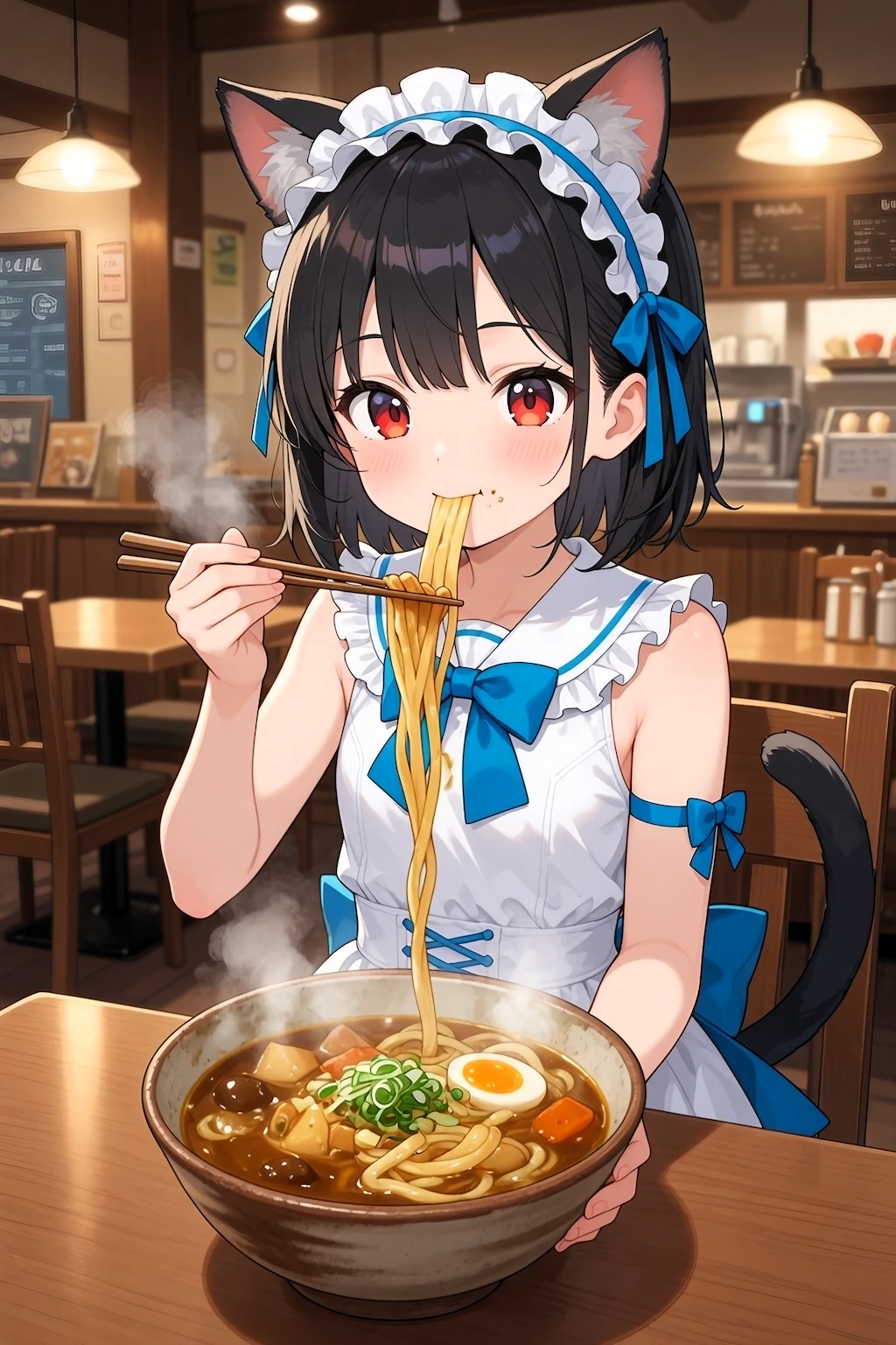 ねこみみ 097 カレーうどん