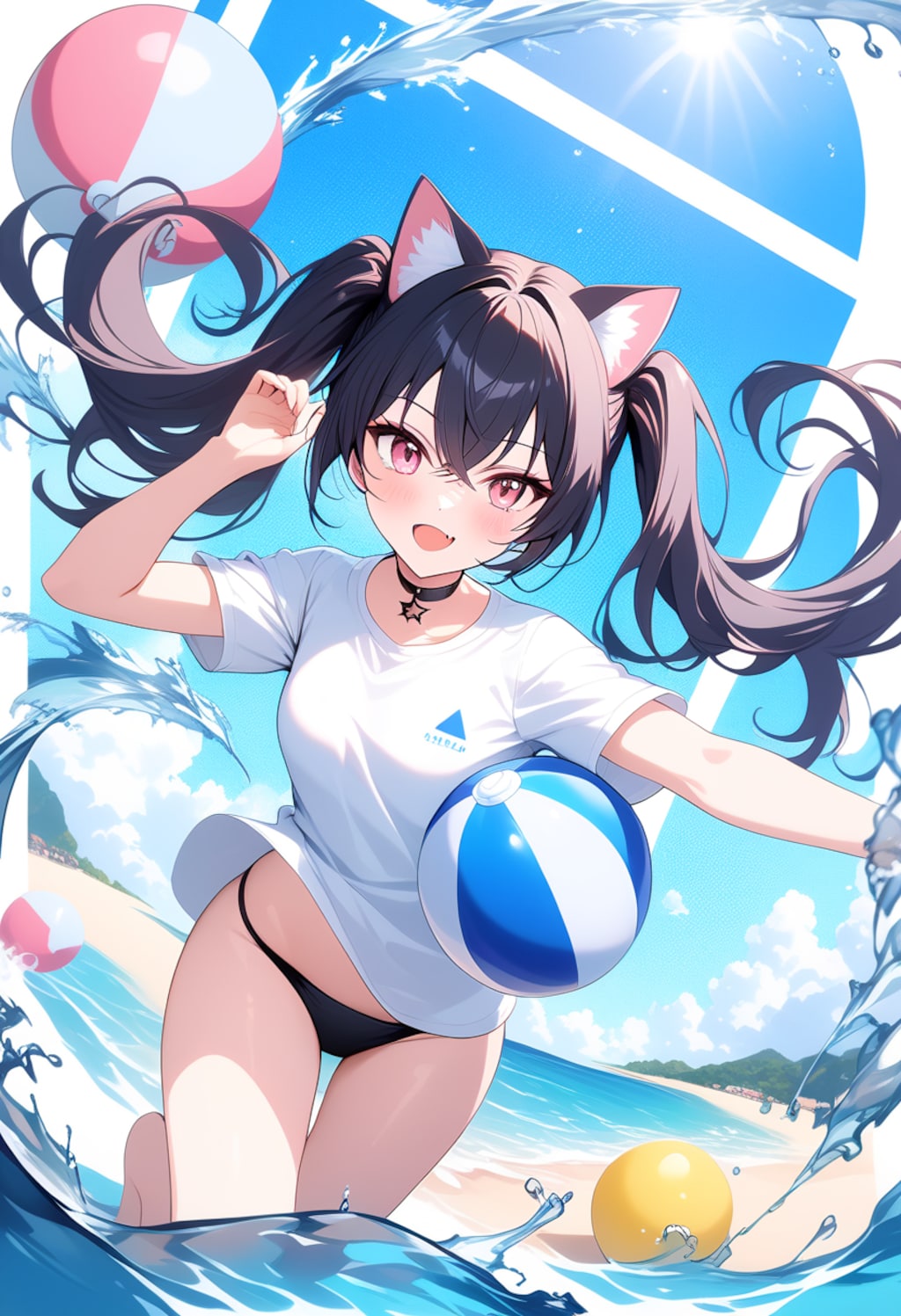 グラフィック夏アート