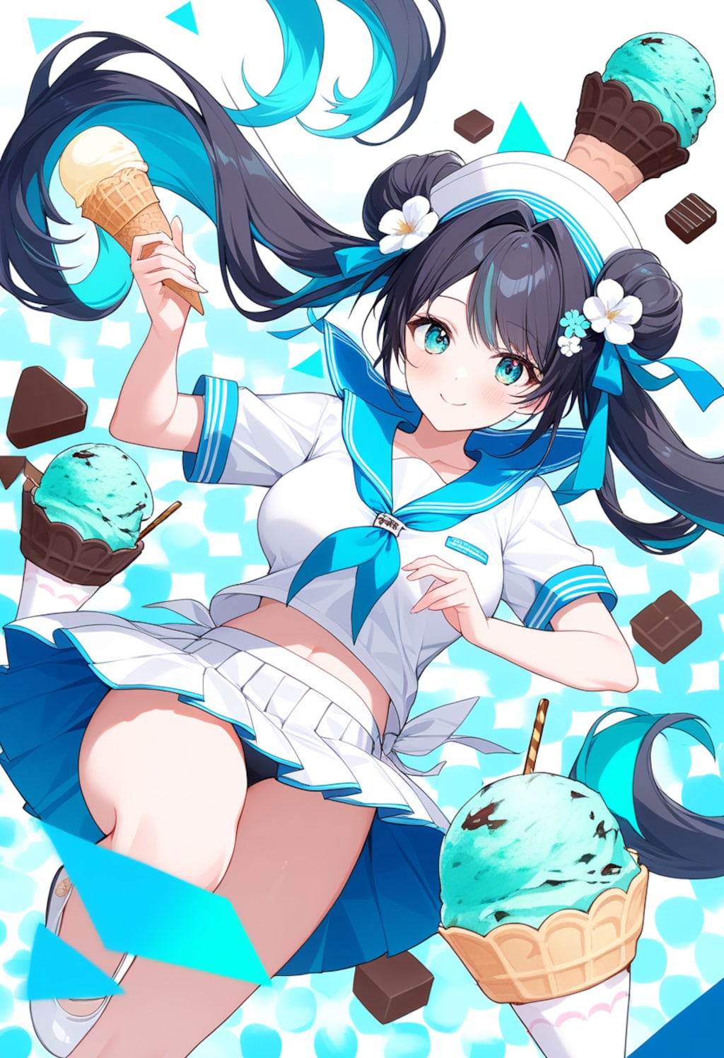 グラフィック夏アート