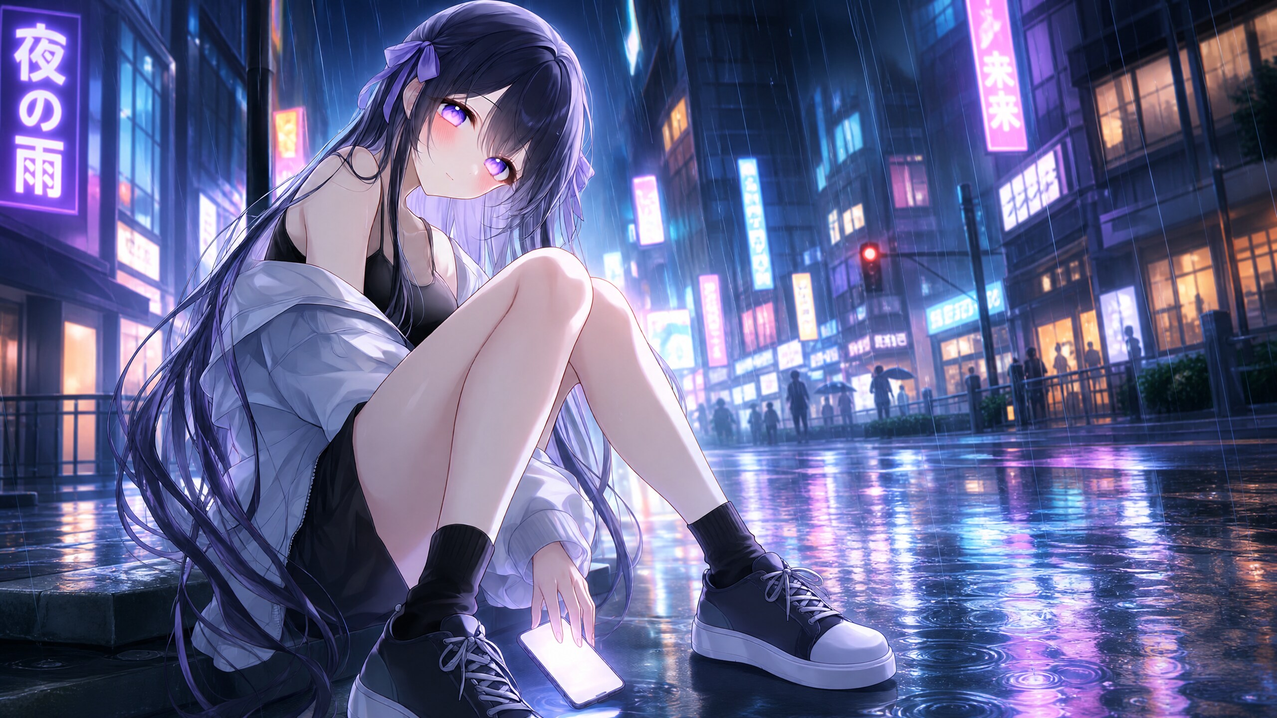 Xingmian-Rainy night