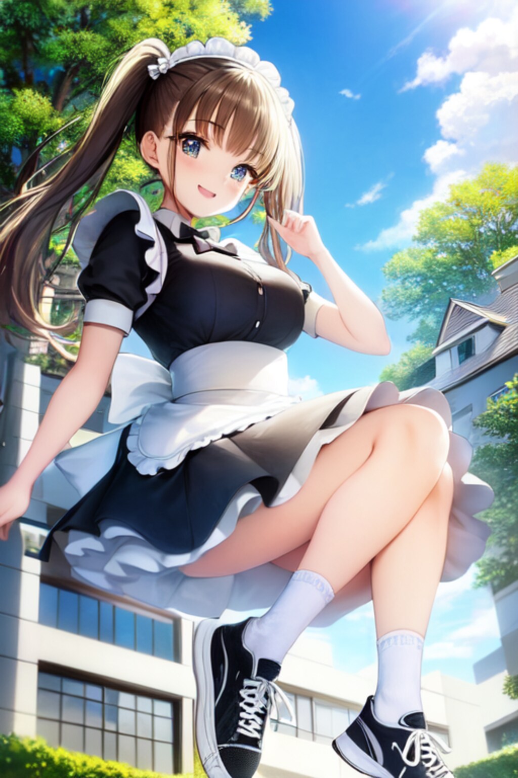 フットワーク軽いメイドさん