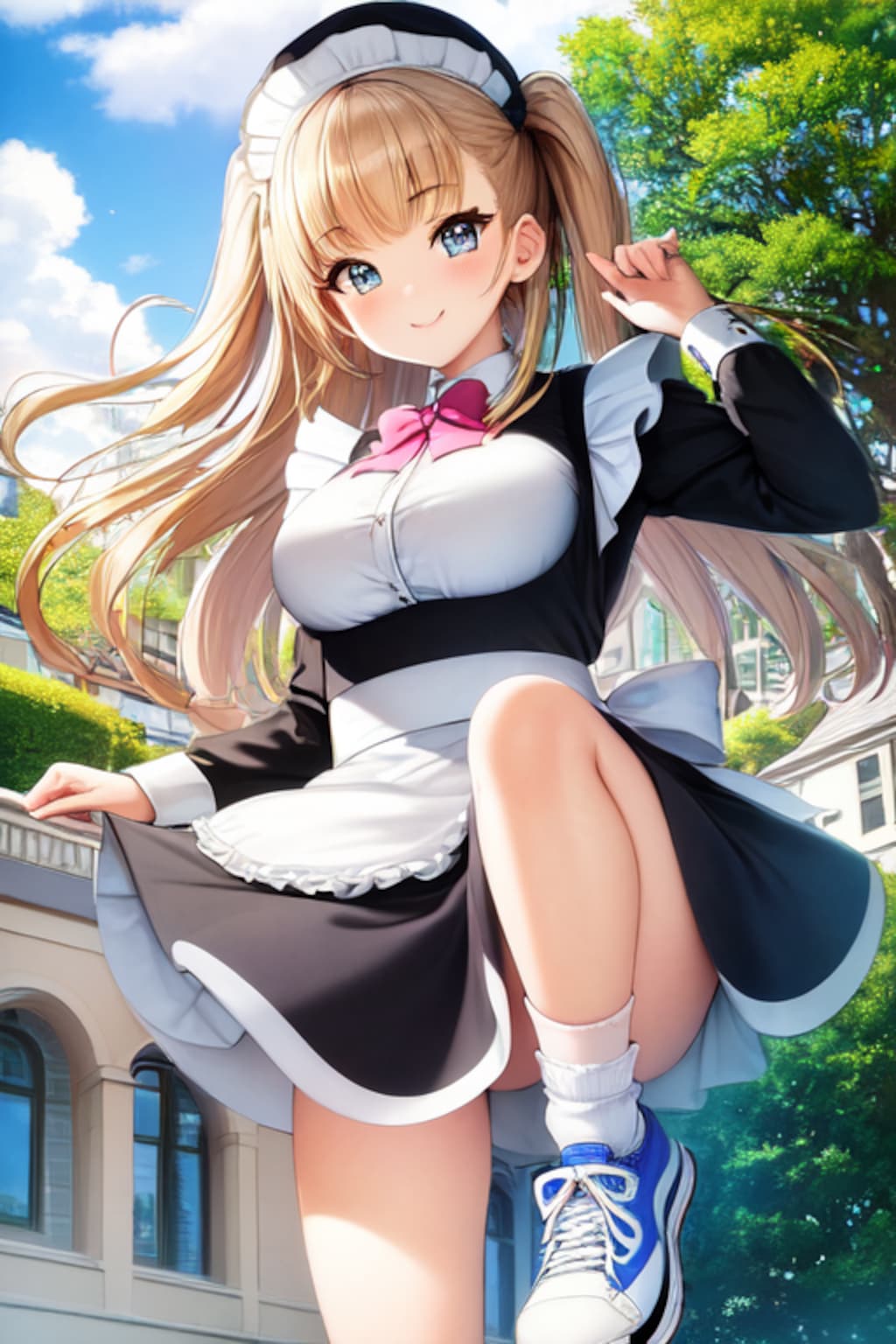 フットワーク軽いメイドさん