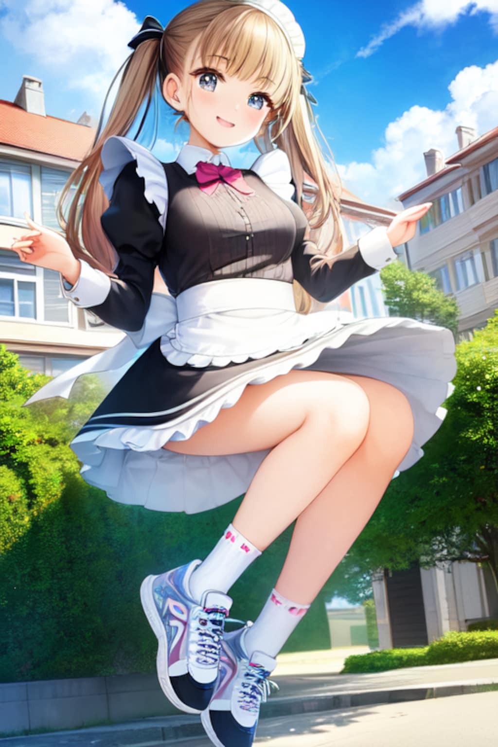 フットワーク軽いメイドさん