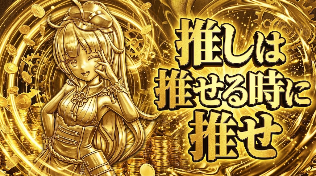 推しは推せるときに推せ