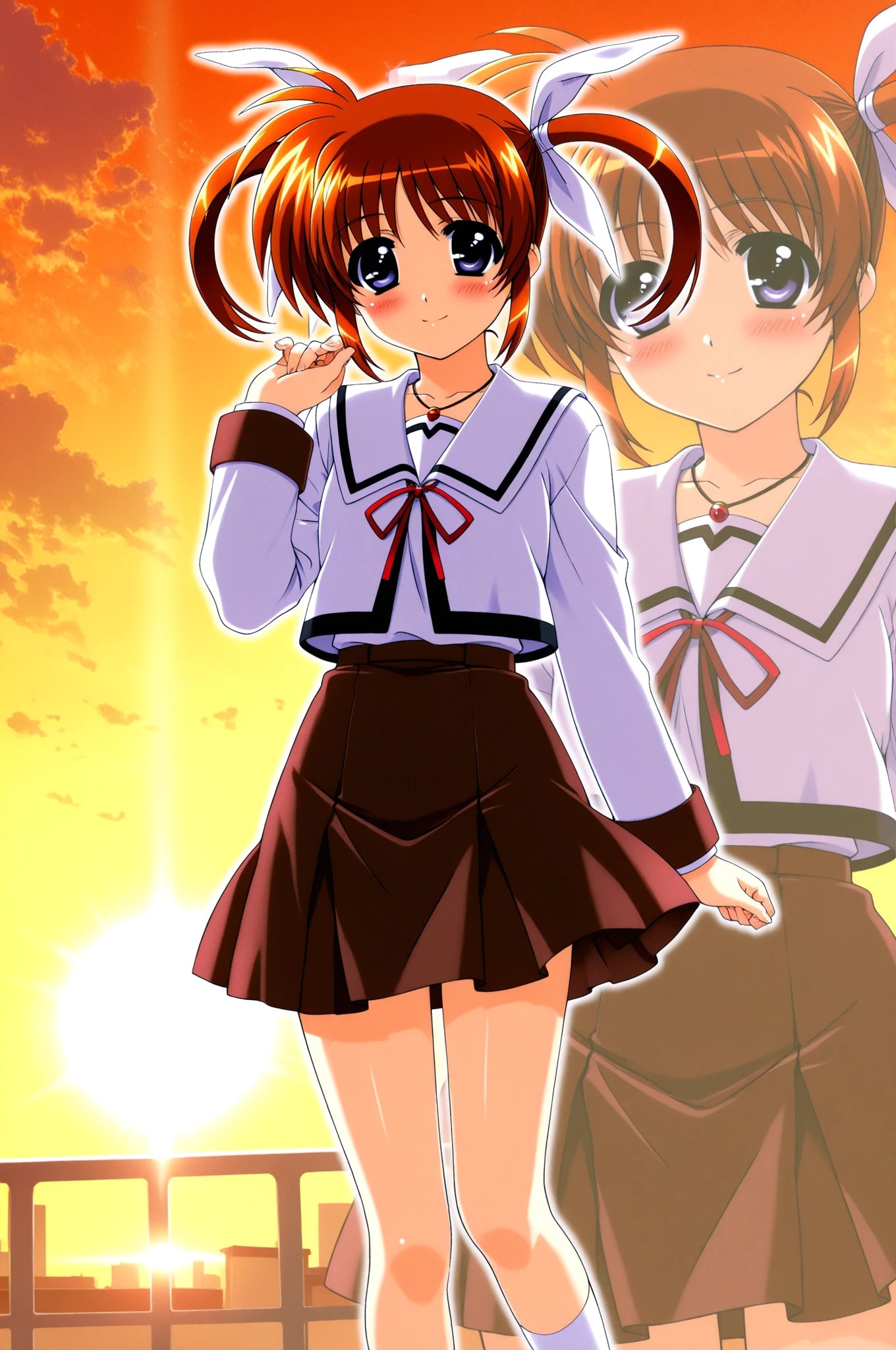 なのは➡　ユーノ君とデート | の人気AIイラスト・グラビア