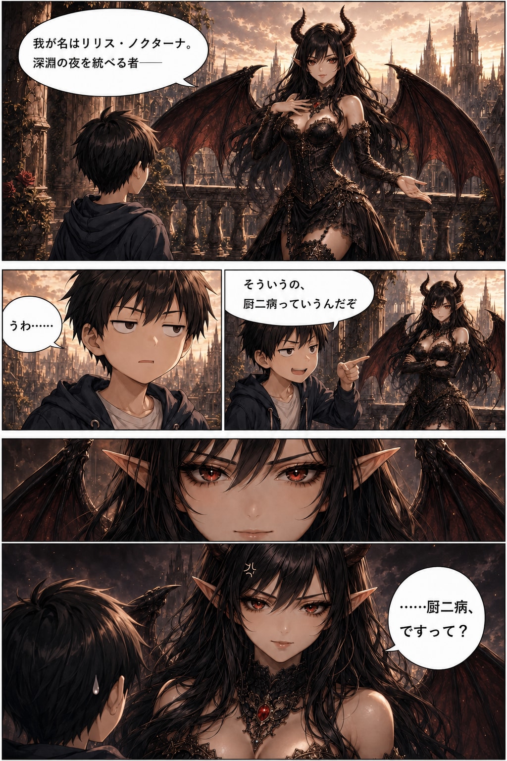 本物に厨二病とは言っていけない