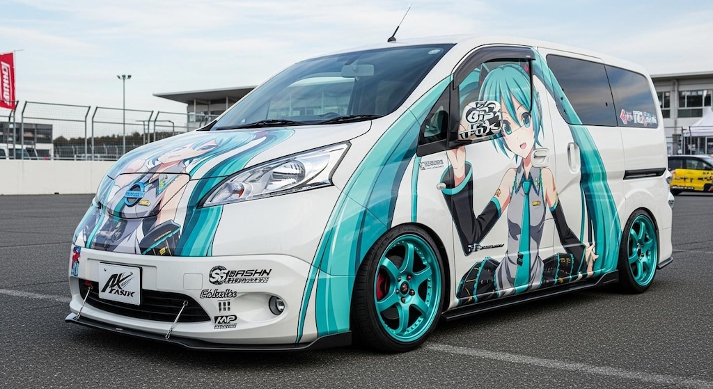 NV200初音ミク痛車