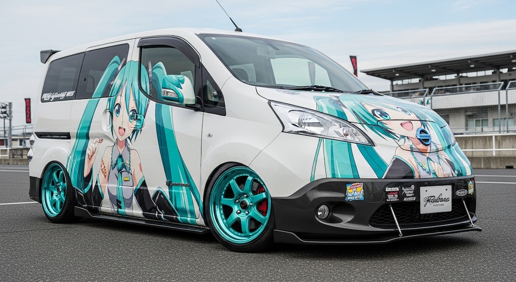 NV200初音ミク痛車