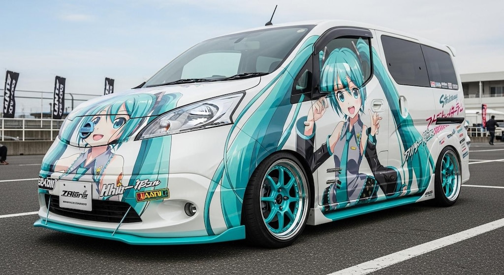 NV200初音ミク痛車