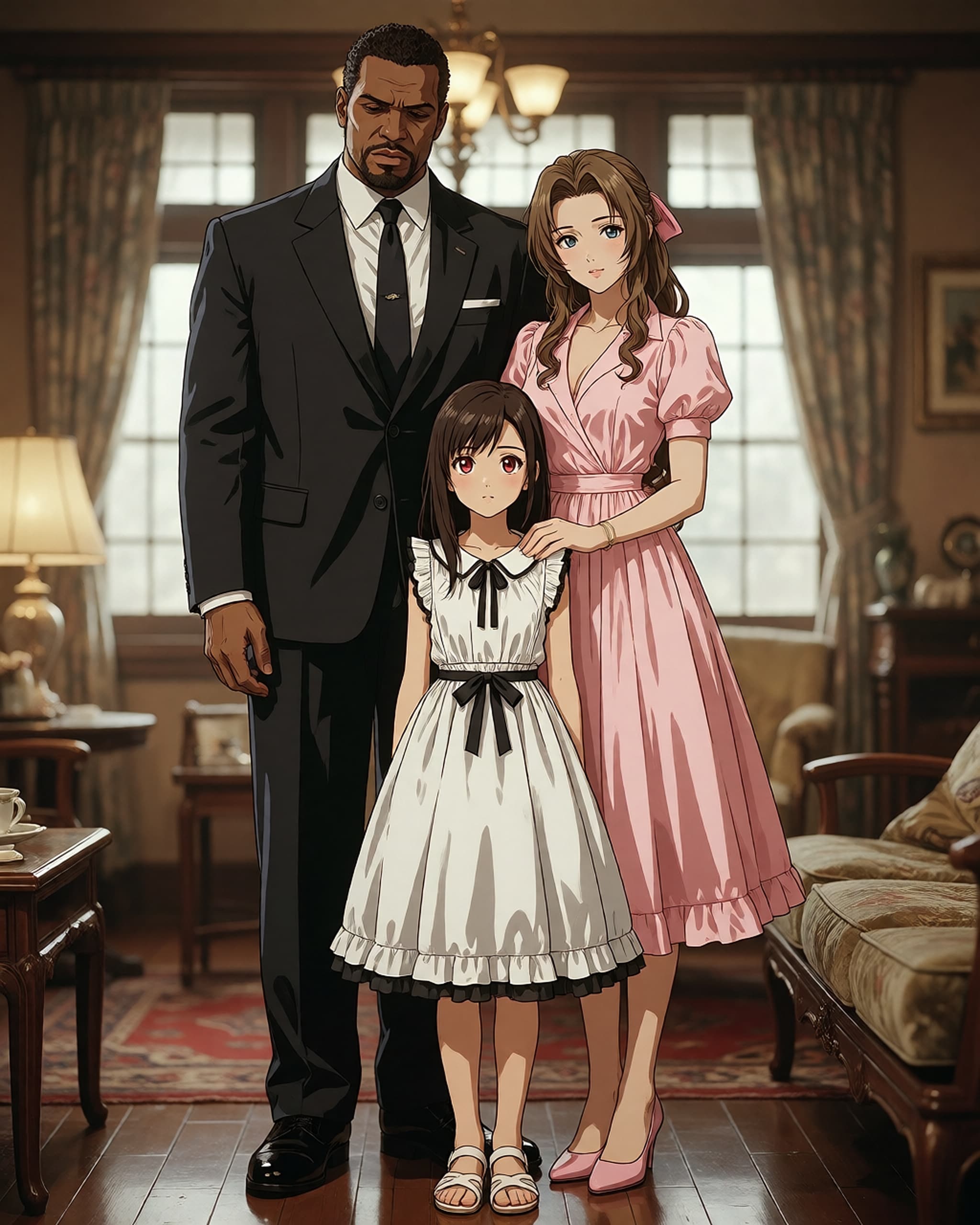 FF7家族写真 | の人気AIイラスト・グラビア