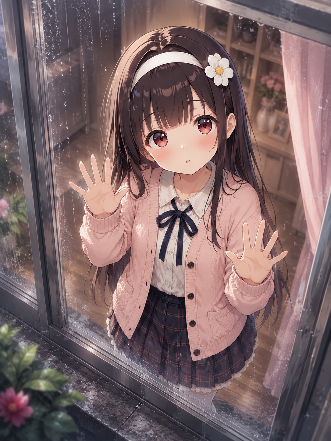 雨の日と妹