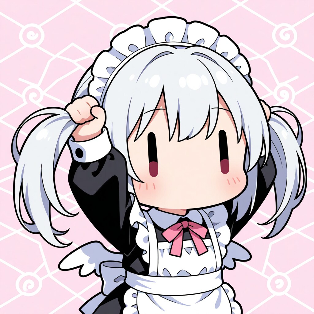 手ツインテのチビメイドさん | の人気AIイラスト・グラビア