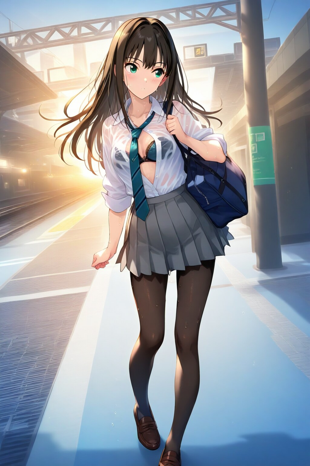 列車待ちのしぶりん