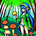 エルフのきのこ狩り 2枚目