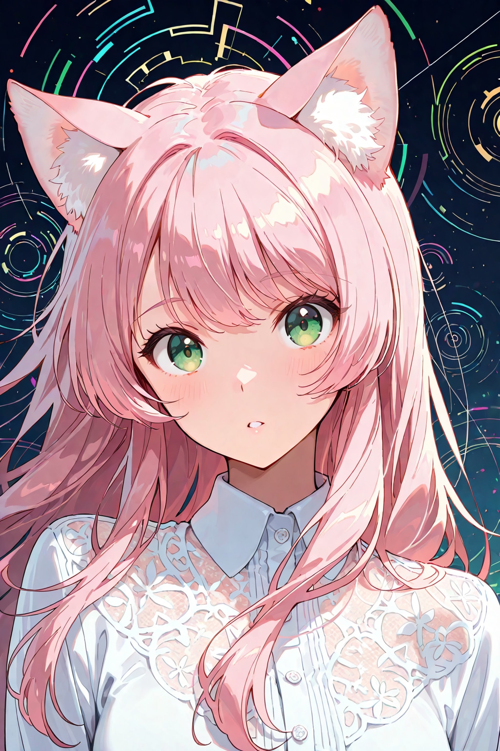 幾何学模様だね🐱✨