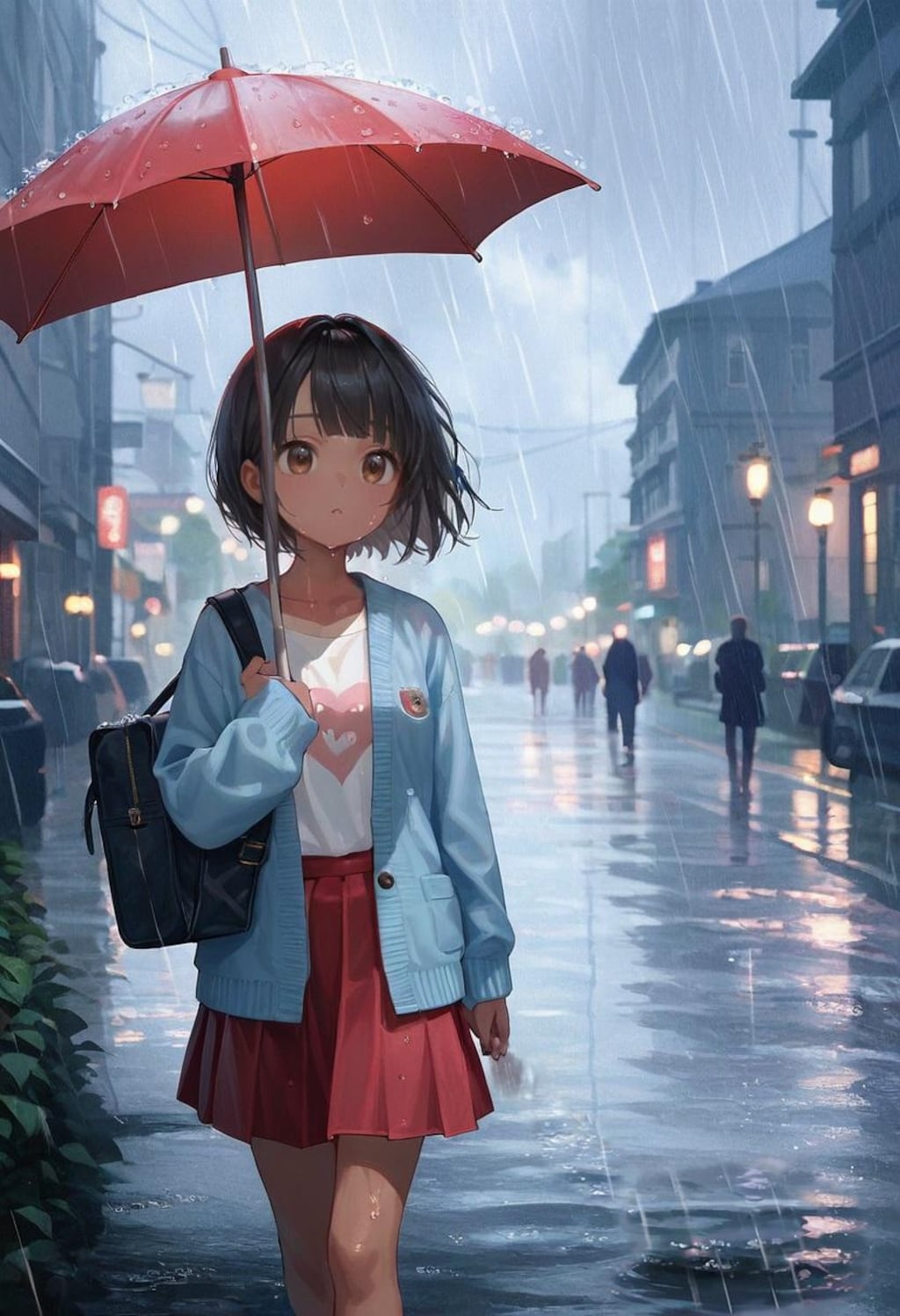 雨はあまり好きでないあのこ