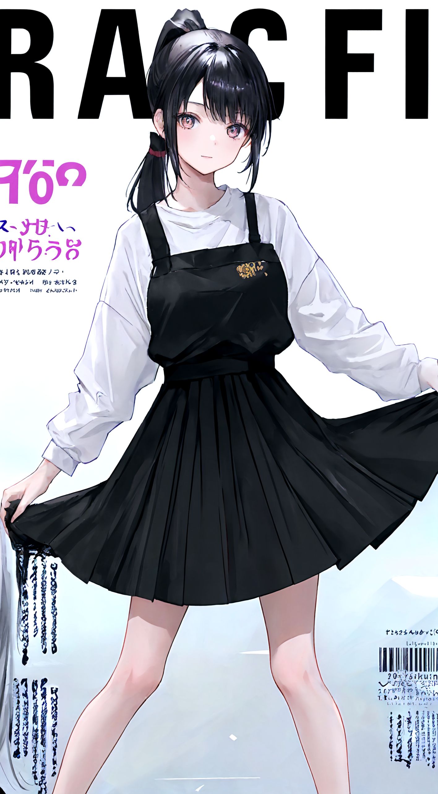 magazine風表紙絵 | の人気AIイラスト・グラビア