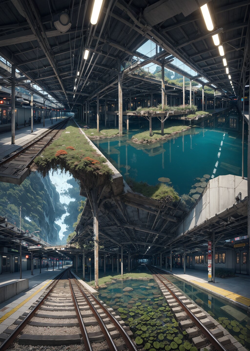 Aqueous Terminals: Journey Beneath the Surface